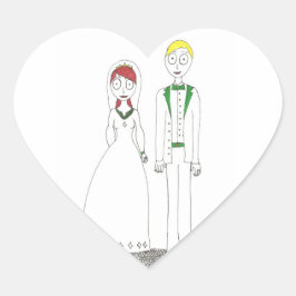 不気味結婚アイルランド ハートシール