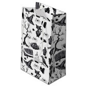 不気味綴じハロウィーン誕生日パーティー スモールペーパーバッグ (裏面アングル)