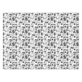 不気味綴じハロウィーン誕生日パーティー テーブルクロス (正面(横))