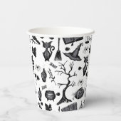 不気味綴じハロウィーン誕生日パーティー 紙コップ (裏面)