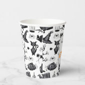 不気味綴じハロウィーン誕生日パーティー 紙コップ (右)