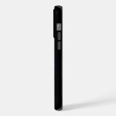 不気味自然白熱［赤熱］光を放つハロウィーンパンプキン iPhoneケース (左側面)