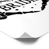 不気味花嫁スケルトン婚約結婚ズハル ポスター (角)