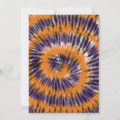 不気味衣装ハロウィーン誕生日 招待状 (裏面)