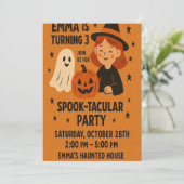 不気味誕生日招待状 | ハローウィンパーティ 招待状 (スタンド正面)