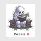 不気味読幽霊の本おもしろいの読本 シール (シート)