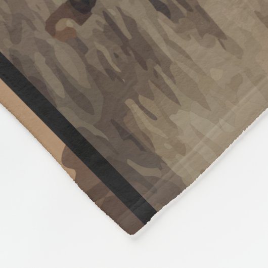 不気味階段 – 古い木製の階段ユニーク フリースブランケット (角)