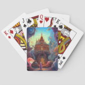 不気味風変わりなハウスシュールアルアート トランプ (裏面)