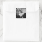 不気味魔女オンブロムフルムーンハローウィンパーティ スクエアシール (バッグ)