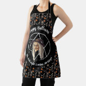 不気味魔女ハロウィーンエプロン – 黒 – 🎃👻 エプロン (インサイチュ)