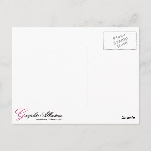 不気味黒猫カボチャのハロウィーン ポストカード (裏面)