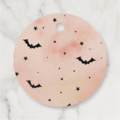 不気味1ハロウィン1歳の誕生日パーティー フェイバータグ (裏面)