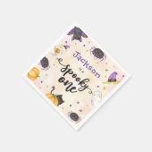 不気味1ハロウィン1歳 スタンダードカクテルナプキン (角)