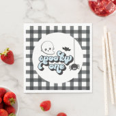 不気味1ハロウィン1歳 スタンダードランチョンナプキン (インサイチュ)