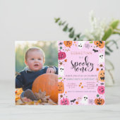 不気味1ハロウィン1歳 招待状 (スタンド正面)