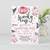 不気味1ハロウィン1歳 招待状 (スタンド正面)