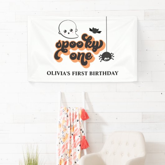 不気味1ハロウィン1歳 横断幕 (インサイチュ)