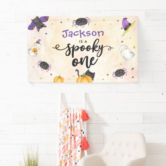 不気味1ハロウィン1歳 横断幕 (インサイチュ)