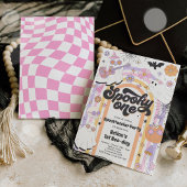 不気味1ハロウィーングルービー幽霊1st誕生日 招待状