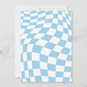 不気味1ハロウィーングルービー幽霊1st誕生日 招待状 (裏面)