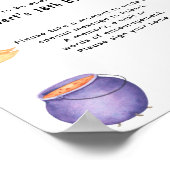 不気味1ハロウィーン時間カプセル1歳 ポスター (角)