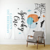 不気味1ハロウィーン1位の誕生日カボチャ タペストリー (インサイチュ(横))