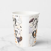 不気味1ハロウィーン1日パーティーかわいい幽霊 紙コップ (右)