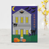 不気味 カード (黄色い花)