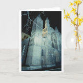 不気味 カード (黄色い花)