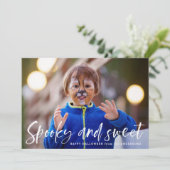 不気味 |ハロウィンフォトカード シーズンカード (スタンド正面)