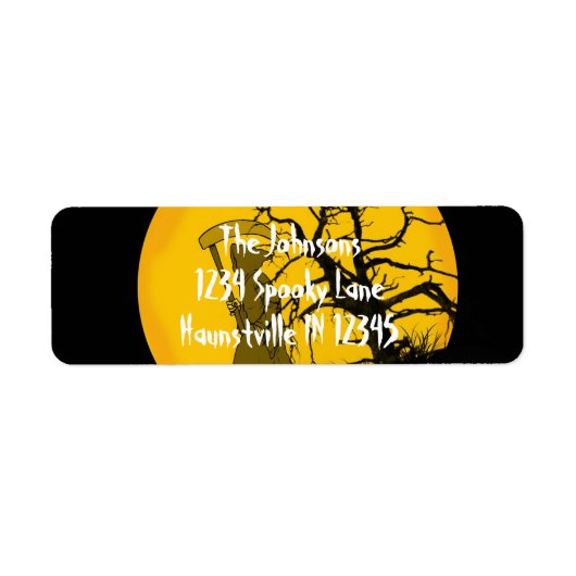 不気味 ラベル (正面)