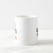 不気味Babe – かわいいハロウィーンデザイン コーヒーマグカップ (中央)
