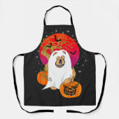 不気味BOO-DOGグルーミング/シェフエプロン エプロン (正面)