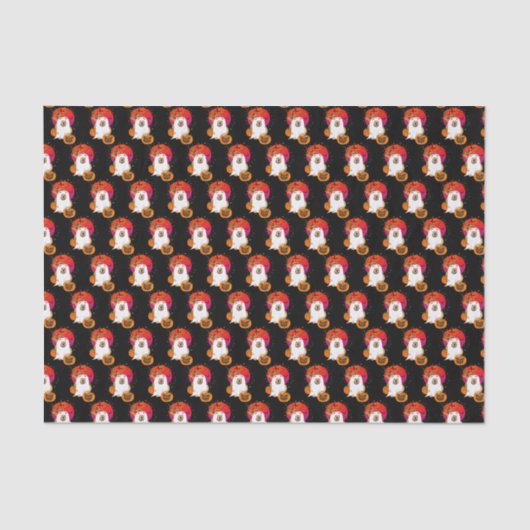 不気味BOO-DOG -ティッシュペーパーシート 薄葉紙 (正面)