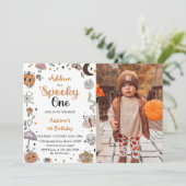 不気味One Halloween Birthday Partyの写真 招待状 (スタンド正面)