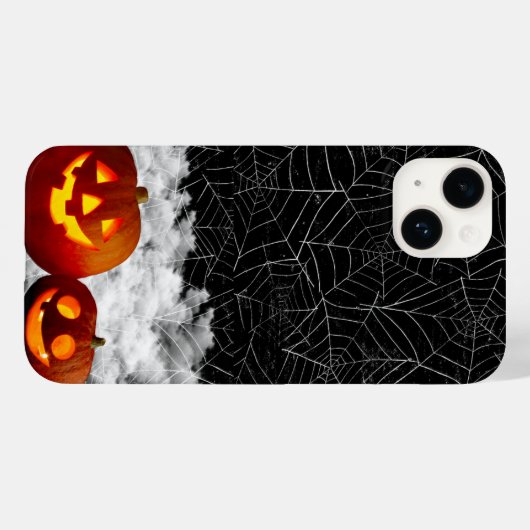 不気味Spider Web iPhoneケース Case-Mate iPhoneケース (裏面 (横))