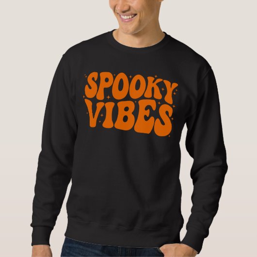 不気味Vibes, Halloween Men's スウェットシャツ (正面)