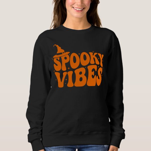 不気味Vibes, Halloween Women's スウェットシャツ (正面)