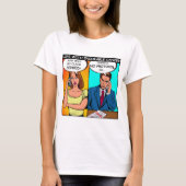 不治のがんに対する保険金請求の否認 Tシャツ (正面)