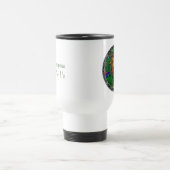 不況および心配St Dymphnaの守護聖人 トラベルマグ (中央)