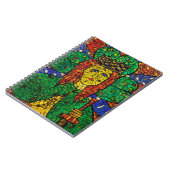 不況および心配St Dymphnaの守護聖人 ノートブック (左側)