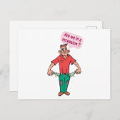 不況か？ ポストカード (正面/裏面)