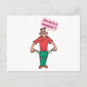 不況か？ ポストカード (正面)