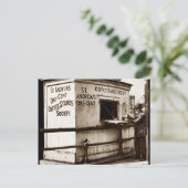 不況時代1のペニーのコーヒー立場 ポストカード (スタンド正面)