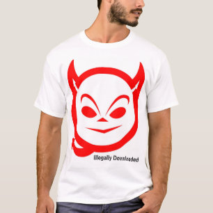 不法にダウンロードされる Tシャツ