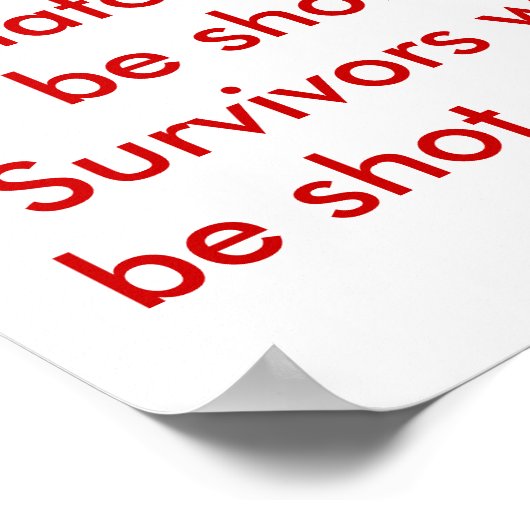 不法侵入なし ポスター (角)