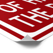 不法侵入無し体隠すのはもううんざりだ ポスター (角)