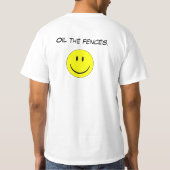不法入国者への解決… Tシャツ (裏面)