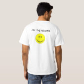 不法入国者への解決… Tシャツ (裏面フル)
