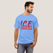 不法移民に抵抗するICE Tシャツ (正面フル)